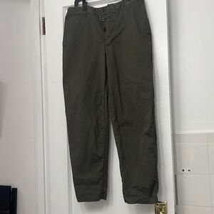 Alex Mill Dark Olive Men's Chinos